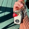 Attop Cute Cherry Strawberry bag charms keychain purse accessories charm handbags Car Key Chain - 2 of 4