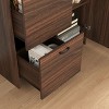Lirago,31.49"L*13.78"W*47.2"H,Fold-Up Desk Cabinet with Storage Drawer & Shelves - Multi-Functional Space Saver for Home/Office - 3 of 4