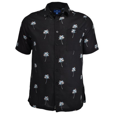 Weekender Men's Palm Harbor Short Sleeve Hawaiian Print Shirt