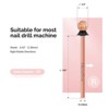 MelodySusie 5.0MM Pedicure 3/32'' Carbide Tungsten Bits, Suitable for Remove Forefoot Calluses Cuticle Dead Skin Nail Prepare, Beginners Bits - 3 of 4