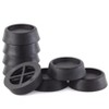 The Lakeside Collection Set of 8 Home Appliance Anti-Vibration Pads for Washer and Dryers - 4 of 4