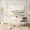 Fontoi Dining Tables, Round Dining Table with Metal Crossed Legs, Occasional Table with 2 Piece Detachable Top for Kitchen, White, 31.5"*29.53"*31.5" - 3 of 4