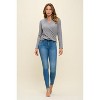 WEST K Women's Tessa Long Sleeve Surplice Knit Top - 3 of 4