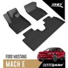 3D MAXpider Kagu Series Custom Fit All Weather Shock Absorbing Cabin Floor Mat Liner Set for 2021-2023 Ford Mustang Mach-E, Includes 1st and 2nd Rows - 2 of 4
