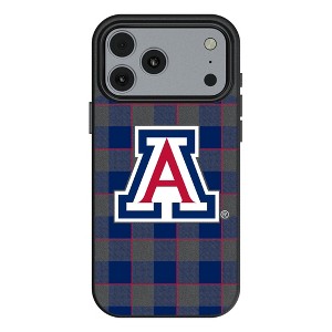 NCAA Big 12 Universities Plaid MagSafe Compatible Cell Phone Case for Apple iPhone 17 Series - 1 of 4
