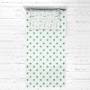 Bacati - Soccer Sports Green Gray Muslin 3 pc Toddler Bed Sheet Set - 3 of 4