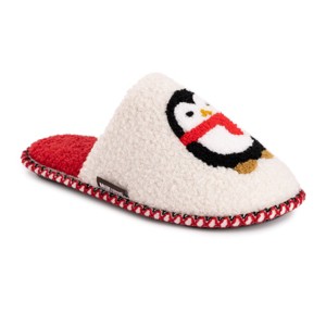 MUK LUKS Women's Punch Needle Scuff Slipper - 1 of 4