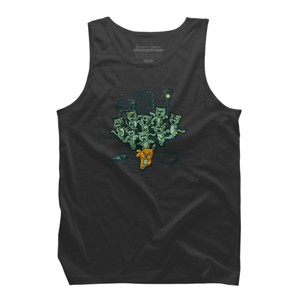 Men's Design By Humans Bad Past Lives By LetterQ Tank Top - 1 of 3