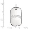 Black Bow Jewelry 10k White Gold Washington State Cougars NCAA Pendant - 2 of 3