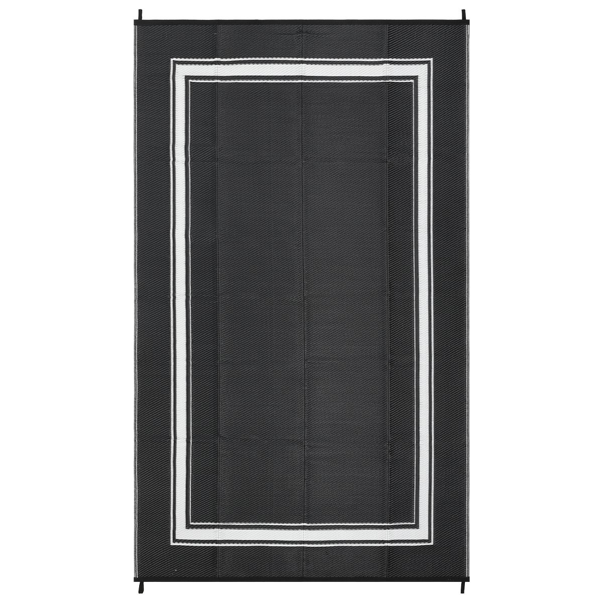 Garvee Outdoor Rug, Waterproof Reversible Modern Border Rugs, Plastic Straw Rug for Patio Balcony RV Camping - thumbnail 3