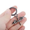 Unique Bargains Winged Cross Shape Shoelace Charms 1 Pair - 3 of 4