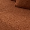 Modular Sectional Couch, Lambswool Fabric Modern L-Shape Sectional Sofa with Chaise Lounge - 4 of 4