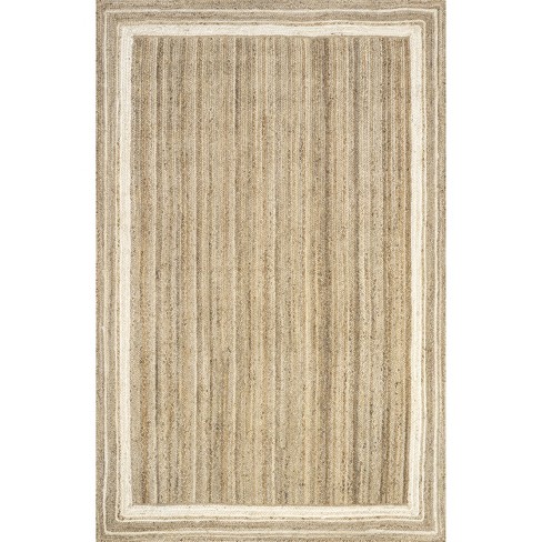 White Solid Loomed Area Rug 9'x12' - Nuloom : Target