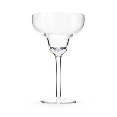 Clear Crystal Stemmed Margarita Cocktail Glasses, 10 oz, Set of 4