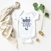 The Juniper Shop Night Owl Baby Bodysuit - 24mo - White - 2 of 2