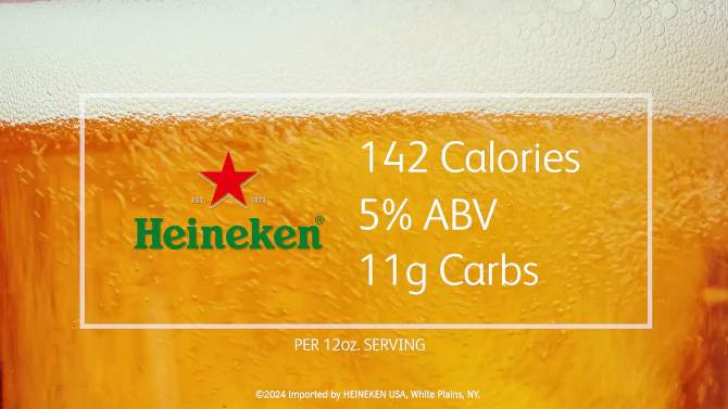 Heineken Original Lager Beer  - 6pk/12 fl oz Bottles, 2 of 6, play video