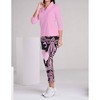 Women's Solid 3/4th Sleeve Ruffle Portrait Neck Top - Famazee - 2 of 2