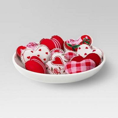 Mixed Pattern Heart Valentine's Decorative Filler Set - Threshold™