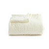 Peace Nest Ultra Soft Waffle Weave Knit Throw Blanket, Lightweight Cozy Woven Blanket Perfect for All Season - 4 of 4