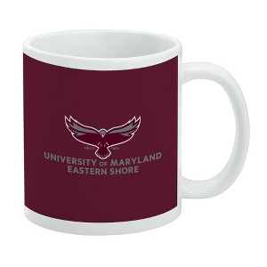University of Maryland Eastern Shore Primary Logo Ceramic Coffee Mug Novelty Gift Mugs for Coffee Tea and Hot Drinks 11oz White - 1 of 4