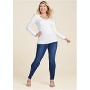 VENUS Womens Long Sleeve Long And Lean Tee - 3 of 4