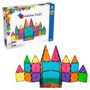 MAGNA-TILES Clear Colors 37pc Set - 1 of 4