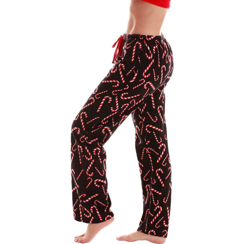 Just Love Womens Buffalo Plaid & Winter Print Micro Fleece Pajama Pants - Christmas PJs, 2 of 4