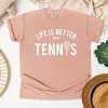 Simply Sage Market Life Is Better With Tennis Garment Dyed Tee - 3 of 4
