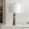 Colette 25.25" Travertine/Metal Table Lamp - Safavieh - 2 of 4