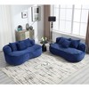 MAYEERTY Bean Bag Chair Lazy Sofa/Footstool for Adults/Kids (Indoor/Outdoor Use) - 2 of 4