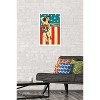 Trends International DC Comics - Wonder Woman - VIntage Framed Wall Poster Prints - 2 of 4