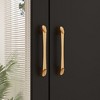 Famapy Black 2-Doors Armoire With Hanging Rod and Mirror 2 Drawers - 4 of 4