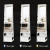 360° Swivel Jewelry Armoire Full Length Mirror Cabinet with Jewelry Storage, Standing Jewelry Cabinet Armoire - 3 of 4