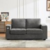 70Inch Modular Sectional Sofa, Modern 2 Seater Sectional Couches for Living Room, Chenille Fabric Couch with Charging Port and Storage Pocket - 4 of 4