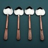 Inox Artisans Celia Heart Coffee/Dessert Table Spoon 4 Pc. Set - 2 of 4