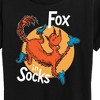 Women's - Dr. Seuss - Fox In Socks Jumping Short Sleeve Graphic T-Shirt - 2 of 4