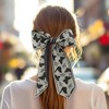Unique Bargains Women's Butterflies Scarf Headband Black Gray 1 Pc - 2 of 4