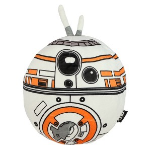 Disney Star Wars Lil' BB8 Travel Cloud Pillow Pal 14" X 15" White - 1 of 4