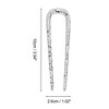 Unique Bargains Women's U-shaped Texture Hair Pin 1 Pc - 4 of 4