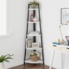 70" Free Standing 5 Tier Pyramid Corner Shelf - Danya B. - 2 of 4