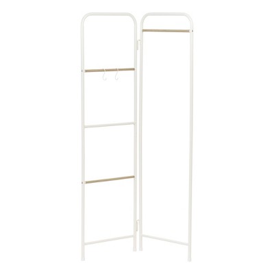 Yamazaki 2-Tiered Shower Caddy - White