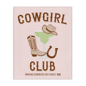 Stupell Industries Cowgirl Club Accessories Canvas Wall Art - 1 of 4