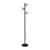 Holly & Martin Boltonly 3-Light Floor Lamp - Black - SEI - 3 of 4