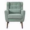 NicBex Modern Accent Chair Upholstered Living Room Chair with Pillow Arm Chair Comfy Chair Sofa Chair for Bedroom - 2 of 4