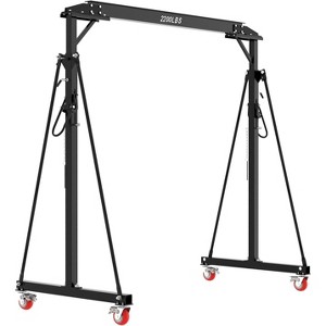 Portable Adjustable Gantry Crane, 12 Workstations, 2 Tons to 4,400 Pounds, Suitable for Use in Factories, Warehouses and Construction Sites. - 1 of 4