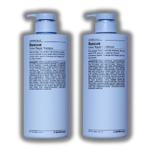 J Beverly Hills Rescue Colour Repair Shampoo (32 oz) & Rescue Colour Repair Conditioner (32 oz) - DUO SET PACK - 1 of 2