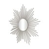 Cheung's Oriona Silver Metal Sunburst Wall Mirror - 4 of 4