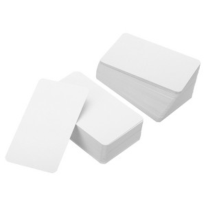 Unique Bargains Mini Blank Paper DIY Gift Craft Business Cards 180 Pcs - 1 of 4