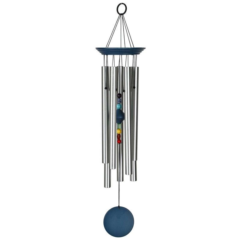 Woodstock Wind Chimes Asli Arts® Collection, Half Coconut Bamboo Chime, Bamboo Wind Chime, 1 of 10