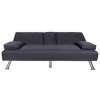 MAYEERTY 66.1¡±Modern Design Sleeper Sofa Bed for Living Room,Dark Gray - 4 of 4